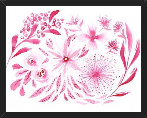 Cuadro fucsia