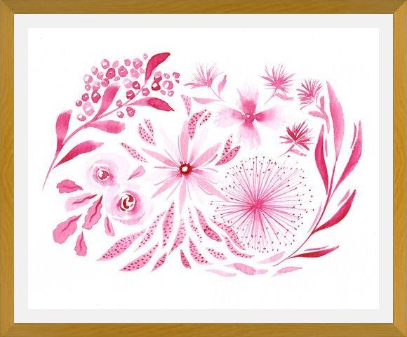 Cuadro fucsia