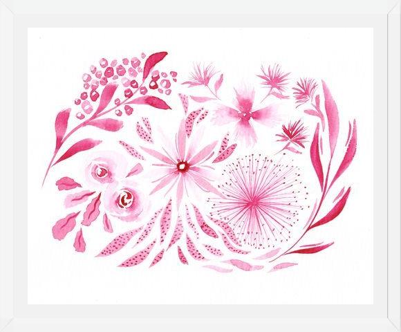 Cuadro fucsia