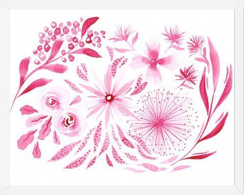 Cuadro fucsia