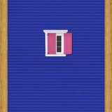 Cuadro Ventana rosada