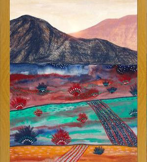 Cuadro Boho Hills In The Sunset