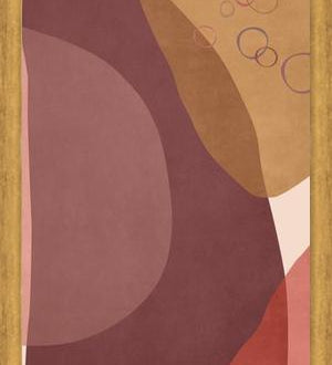Cuadro Overlapping Organic Shapes
