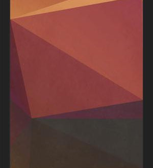 Cuadro Interconnected Triangles VI