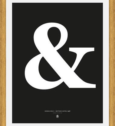 Cuadro Ampersand Georgia 02