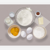 Cuadro Ingredientes de cocina