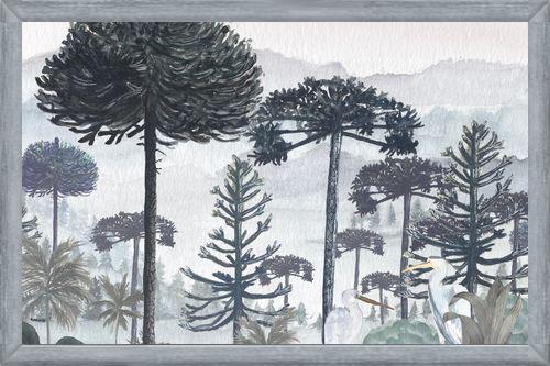 Cuadro Mural Bosque de Araucarias