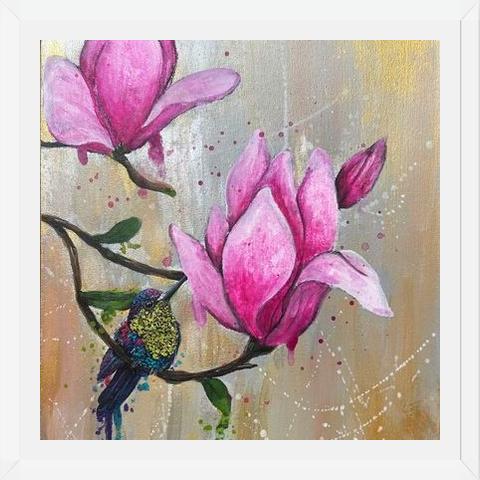 Cuadro magnolias 3 de 3