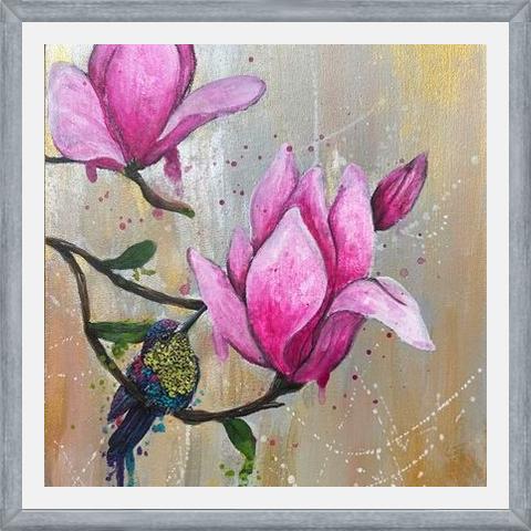 Cuadro magnolias 3 de 3