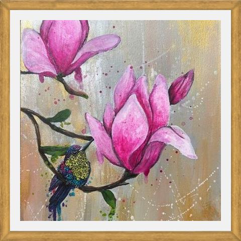 Cuadro magnolias 3 de 3