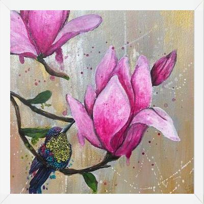 Cuadro magnolias 3 de 3