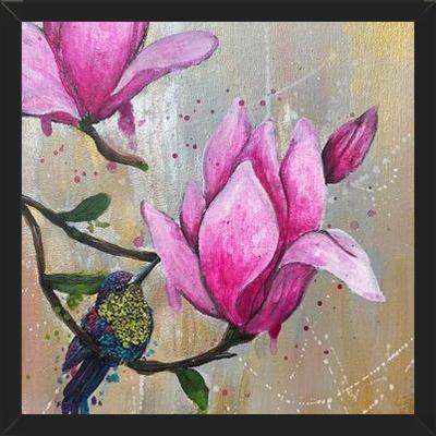 Cuadro magnolias 3 de 3
