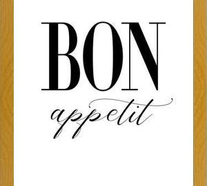 Cuadro Bon appetit