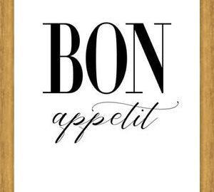 Cuadro Bon appetit