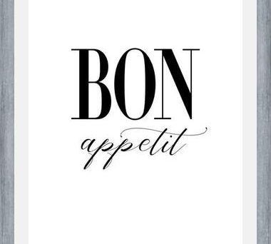 Cuadro Bon appetit