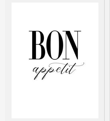 Cuadro Bon appetit