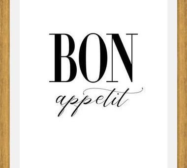 Cuadro Bon appetit