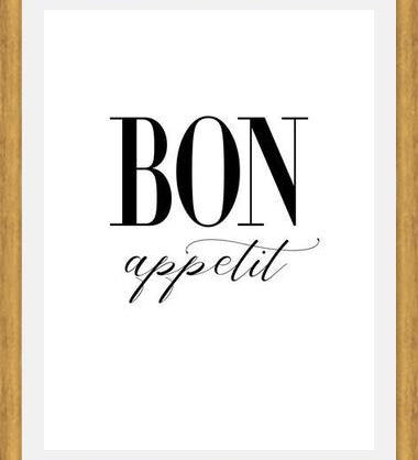 Cuadro Bon appetit