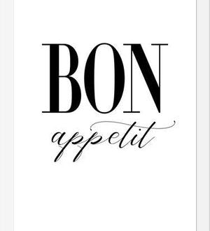 Cuadro Bon appetit