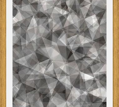 Cuadro Triangulos Modernos
