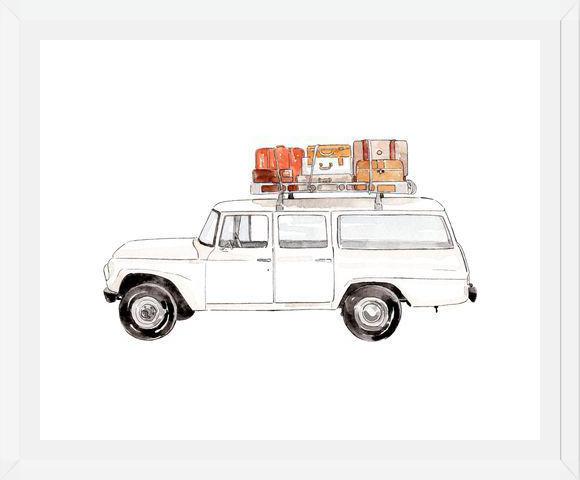 Cuadro Vintage Truck