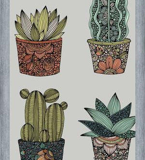 Cuadro Little cactus