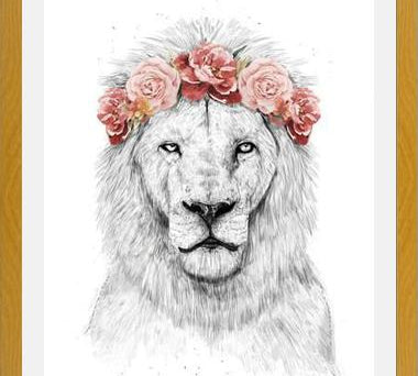 Cuadro Festival Lion