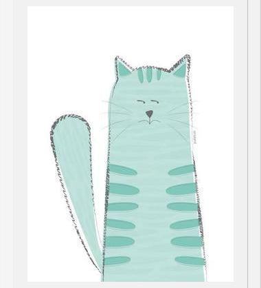 Cuadro Gato