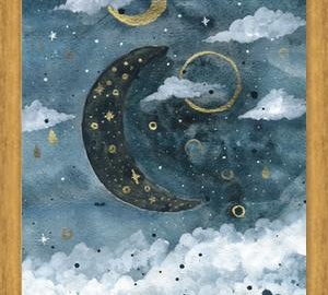 Cuadro Golden Moon