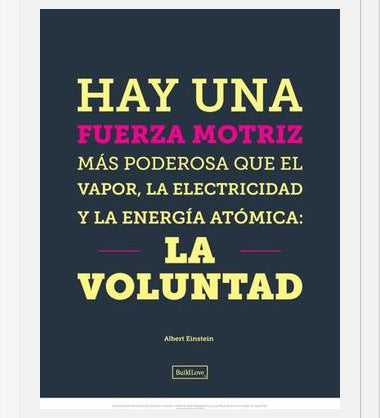 Cuadro LA VOLUNTAD