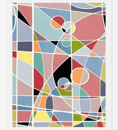 Cuadro Geometric Concept 02