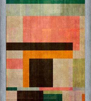Cuadro Textured Geometric Pattern II