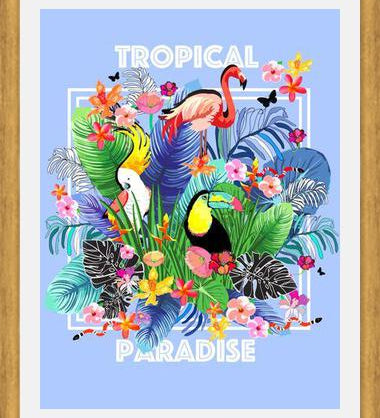 Cuadro Tropical Paradise