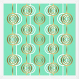 Enmarcado Gold and Mint