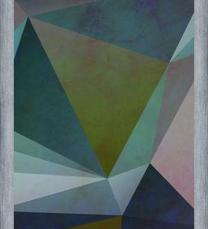 Cuadro Interconnected Triangles III
