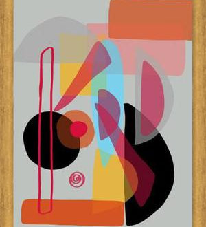 Cuadro Modern minimal forms 22