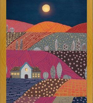 Cuadro Midnight landscape II