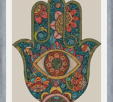 Cuadro Hamsa