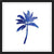 Cuadro Blue Palm Tree III