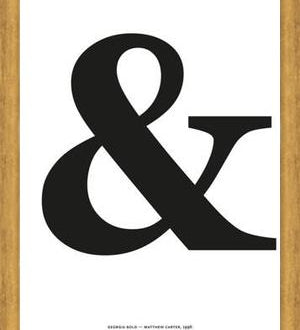 Cuadro Ampersand Georgia 01
