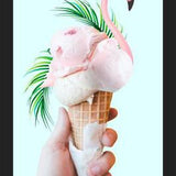 Cuadro Tropical Ice Cream