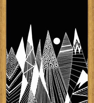 Cuadro Patterns in the mountains