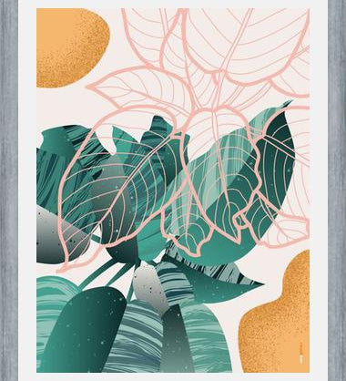 Cuadro Floral Brazil 03