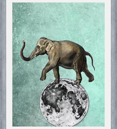 Cuadro Moon Circle