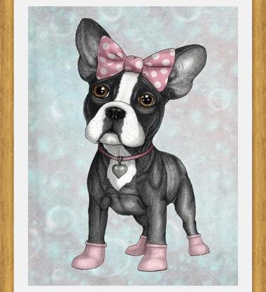 Enmarcado Sweet Frenchie