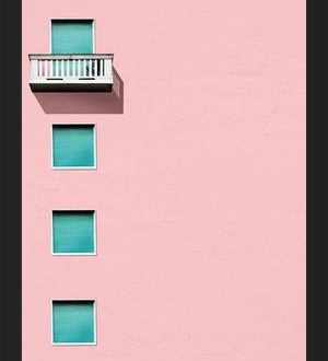 Cuadro Ventanas y balcón, San Remo.