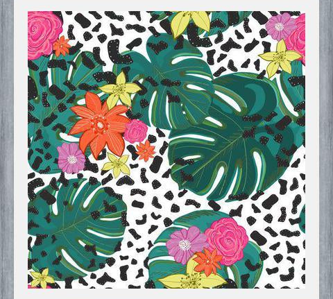 Cuadro Shining Leopard Detailed Colorful Happy