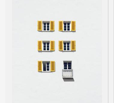 Cuadro Ventanas y balcón Suizo