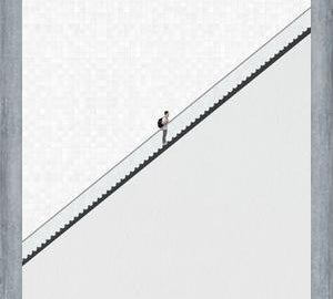 Cuadro Escalera al mall