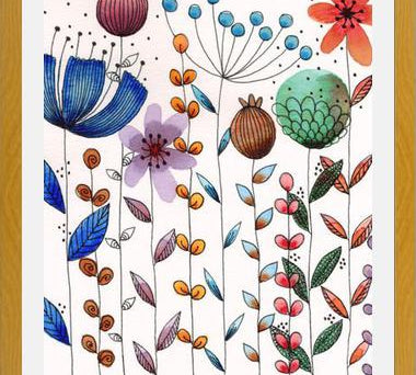 Cuadro Flores